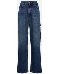 Isabel Marant - Bymara High-Rise Cargo Jeans - Lyst