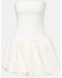 Jonathan Simkhai - Pollie Linen And Rayon-Blend Minidress - Lyst