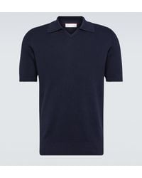 Brunello Cucinelli - Cotton Polo Sweater - Lyst
