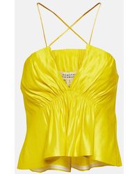 Dorothee Schumacher - Hemp-Blend Crop Top - Lyst