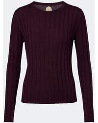 Jardin Des Orangers - Ribbed-Knit Virgin Wool Sweater - Lyst