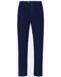 Kiton - Cotton Straight Pants - Lyst