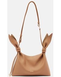 Loewe - Scarf Mini Leather Shoulder Bag - Lyst