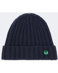God's True Cashmere - Ribbed-Knit Cashmere Beanie With Malachite - Lyst