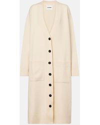 Jil Sander - Wool Cardigan - Lyst