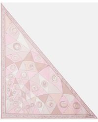 PUCCI - Occhi Silk Twill Scarf - Lyst