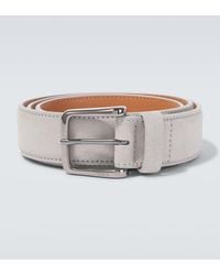 Tod's - Guertel Aus Veloursleder - Lyst