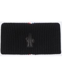 Moncler - Logo Ribbed-Knit Virgin Wool Snood - Lyst