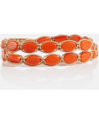 Isabel Marant Verzierte Halskette - Orange