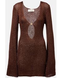 Bananhot - Abito Corto Rey Con Paillettes - Lyst