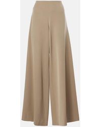The Row - Dela Wool Wide-Leg Pants - Lyst