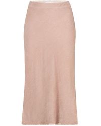 Velvet - Taelyn Midi Skirt - Lyst