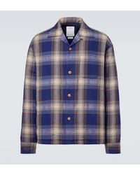 Visvim - Keesey Wool And Linen Down Overshirt - Lyst