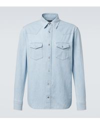 Tom Ford - Denim Western Shirt - Lyst