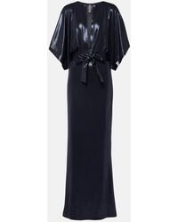 Norma Kamali - Obie Lame Gown - Lyst