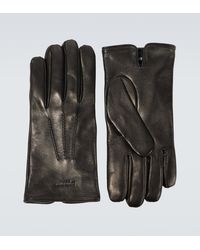 Giorgio Armani - Leather Gloves - Lyst