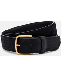 The Row - Classic Calf Hair Belt - Lyst