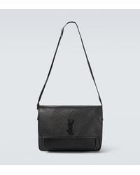 Saint Laurent - Niki Leather Messenger Bag - Lyst