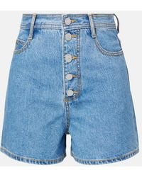 ALÉMAIS - Stephi High-Rise Denim Shorts - Lyst