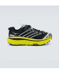 Hoka One One - Mafate Three2 Laufschuhe aus Mesh mit Gummibesatz - Lyst