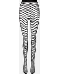 Wardrobe NYC - Rhw Web Wool-Blend Tights - Lyst