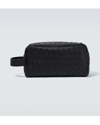 Bottega Veneta - Kosmetiketui Intrecciato Aus Leder - Lyst