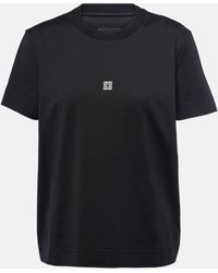 Givenchy - 4g Cotton Jersey T-shirt - Lyst