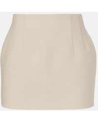 Wardrobe NYC - Wool Miniskirt - Lyst