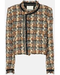 Isabel Marant - Chaqueta Cropped Kerry De Mezcla De Lana - Lyst