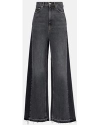 Stella McCartney - High-Rise Wide-Leg Jeans - Lyst
