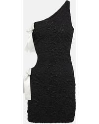 Giambattista Valli - One-Shoulder Bow-Detail Dress - Lyst