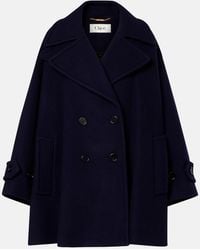 Chloé - Double-Breasted Wool Coat - Lyst