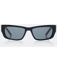 Saint Laurent - Jazz Rectangular Sunglasses - Lyst