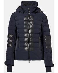 Toni Sailer - Lisbeth Faux Leather-Trimmed Ski Jacket - Lyst