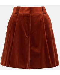 Blazé Milano - Shorts Jealousy Aus Samt - Lyst