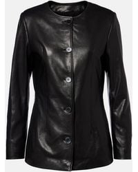 Nour Hammour - Maud Leather Jacket - Lyst