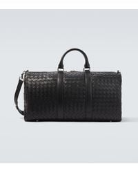 Bottega Veneta - Weekender Intrecciato Aus Leder - Lyst