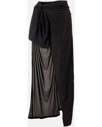 Balmain - Semi-Sheer Beach Cover-Up - Lyst