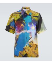 Loewe - X Howl's Moving Castle Printed Silk-Blend Shirt - Lyst