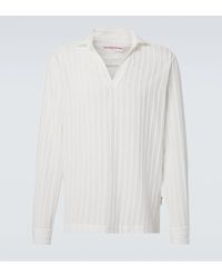 Orlebar Brown - Ridley Striped Polo Shirt - Lyst