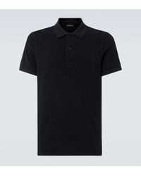 Tom Ford - Short-Sleeved Cotton Polo Shirt - Lyst