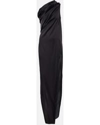 Rick Owens - One-Shoulder-Maxikleid Athena - Lyst