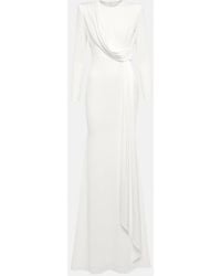 Alex Perry - Bridal Maxwell Satin-Crepe Bridal Gown - Lyst