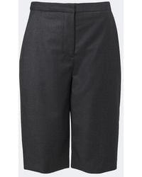 Loulou de Saison - Robi Virgin Wool Bermuda Shorts - Lyst