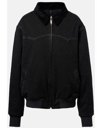 Maison Margiela - Cotton Bomber Jacket - Lyst