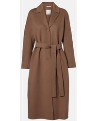 Max Mara - Dama Virgin Wool Wrap Coat - Lyst