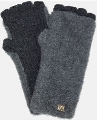 Max Mara - Manny Alpaca, Wool, And Silk Gloves - Lyst