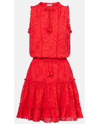 Poupette - Minikleid Clara Aus Baumwolle - Lyst
