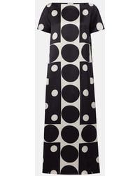 Dries Van Noten - Polka-Dot Maxi Dress - Lyst