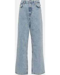 Wardrobe NYC - Low-rise Straight Jeans - Lyst